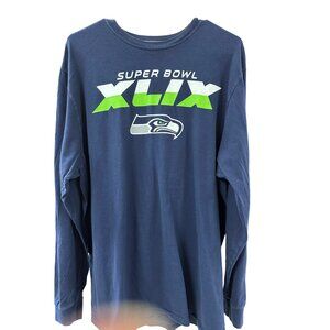 🌸3/$15🌸Nike Seattle Seahawks Superbowl Long Sleeve Unisex Tee
